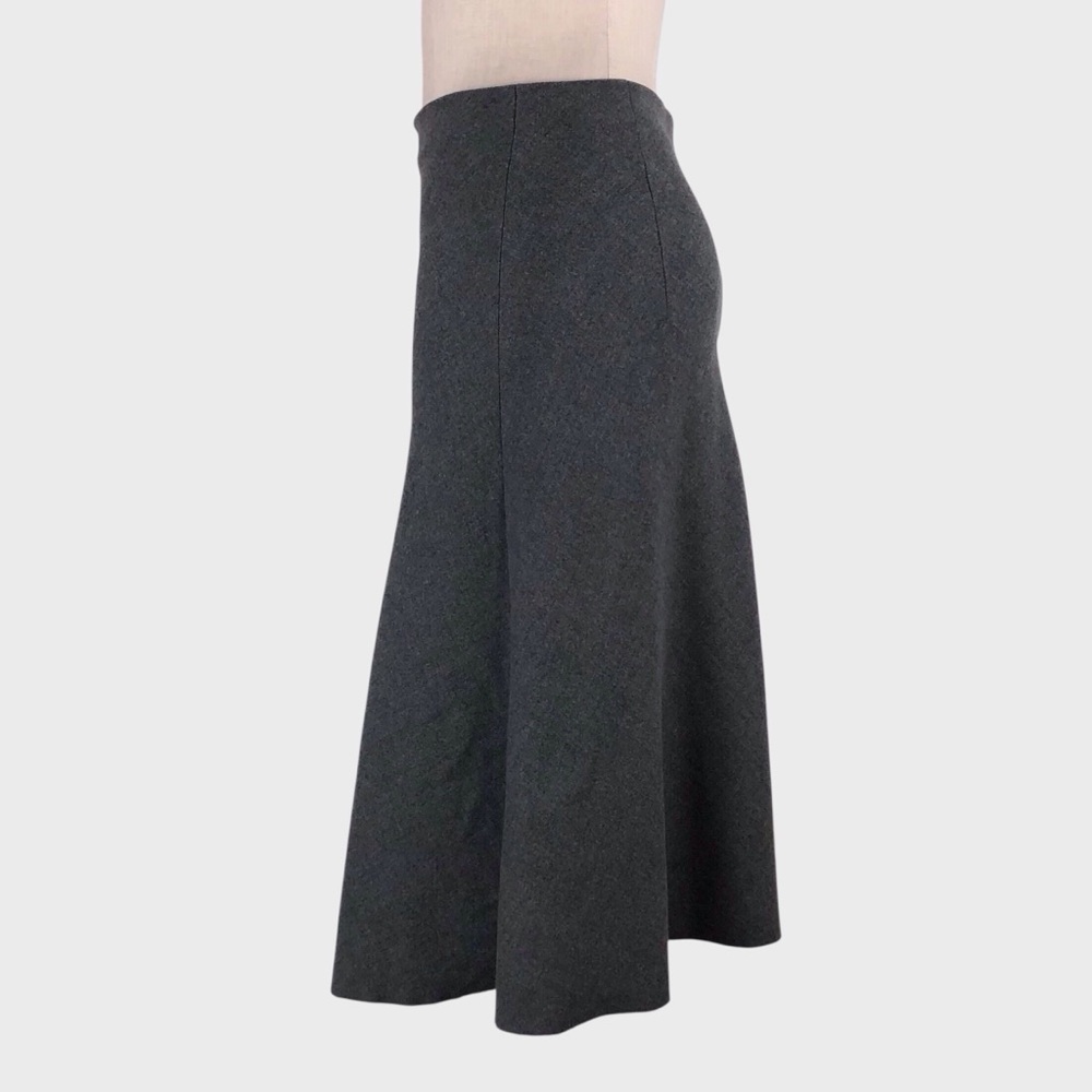 Zara Woman Knit A-Line Midi Skirt - Picture 4 of 5